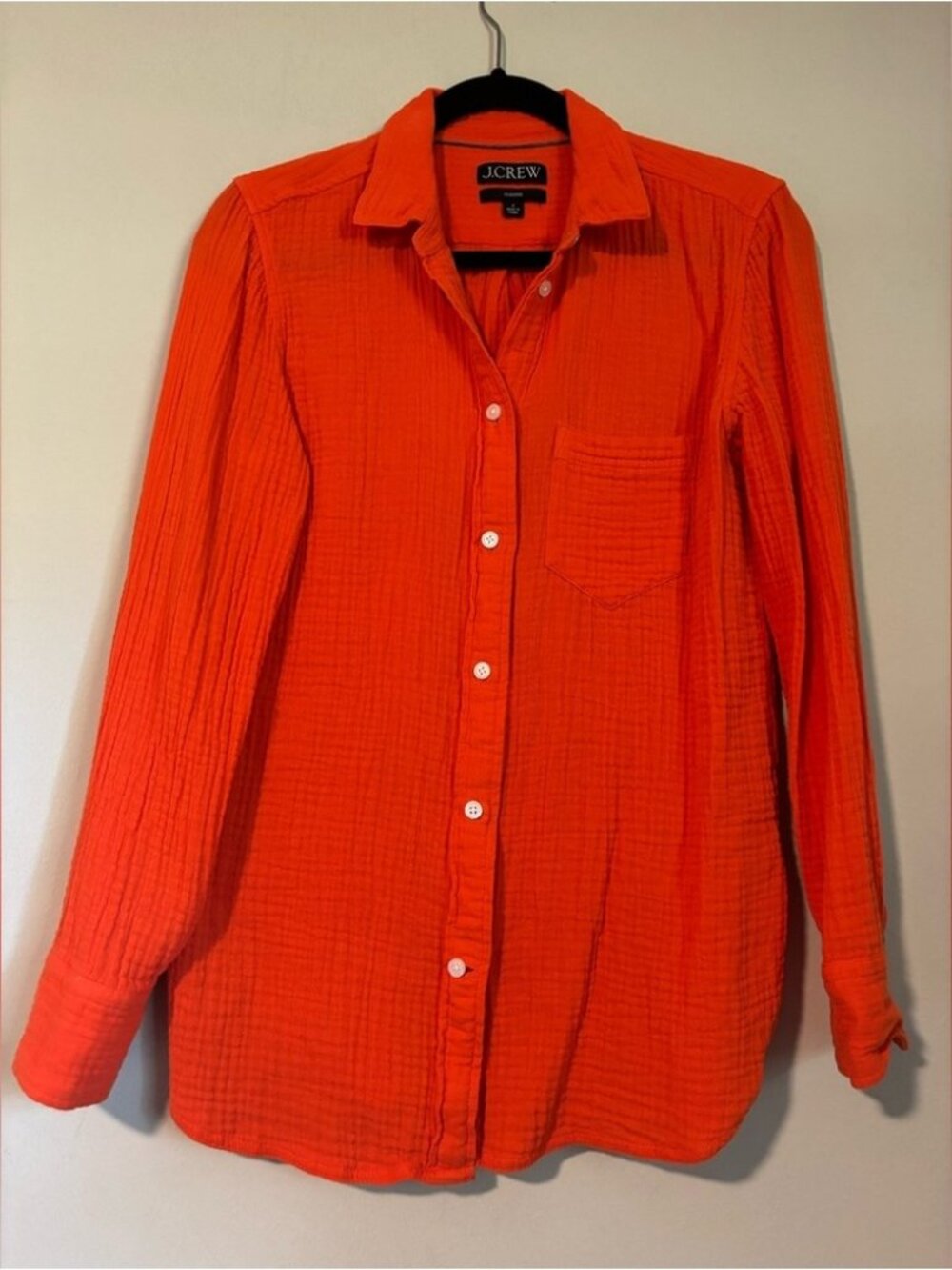 Vibrant Orange Classic Shirt - size 4